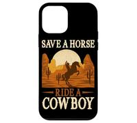Save A Horse Ride A Bowboy Wild West Southern Country Coque pour iPhone 12 Mini