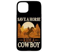 Save A Horse Ride A Bowboy Wild West Southern Country Coque pour iPhone 15 Plus