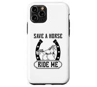 Save A Horse Ride Me Funny Horse Riding Cowboy & Cowgirl Coque pour iPhone 11 Pro