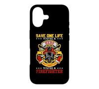 Save A Hundred Lives You're A Firefighter Fireman Coque pour iPhone 17