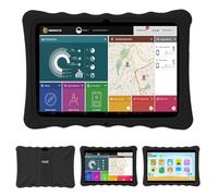 Save Family Tablette Evolution 10" avec connexion Wi-Fi et données. Double contrôle parental, contrôle de contenu, anti-bullying, jeux, module Montessori. Marque espagnole (Noir)