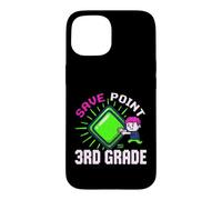 Save Gamer Point 3e année rétro Arcade Kid Coque pour iPhone 15