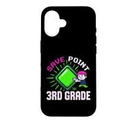 Save Gamer Point 3e année rétro Arcade Kid Coque pour iPhone 16