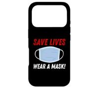 Save Lives Wear a Mask Coque pour iPhone 17 Pro
