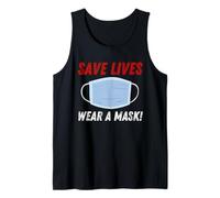Save Lives Wear a Mask Débardeur