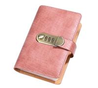 Save Money Challenge Book, 17.8x11cm Cash Money Saving Book With Combination Lock | 100 Pages Refined And Enduring Vintage Budget Planner Wallet For Travel Home Outings Dorm Business Trips