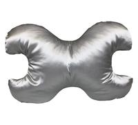 Save My Face Oreiller Oreiller Original Anti-Plis Le Grand Pillow (Gris, Soie)