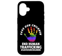 Save Our Children Shirt - End Child Trafficking Coque pour iPhone 16
