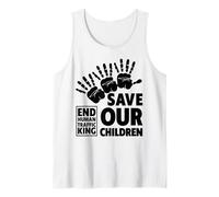 Save Our Kids Chemise « End Human Trafficking Shirts » Débardeur