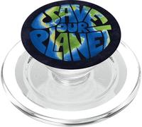Save Our Planet l Sauver Le Monde Protection du Climat PopSockets PopGrip pour MagSafe
