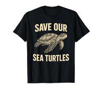 Save Our Sea Turtles Tortue de Sensibilisation à la Conservation de l'océan T-Shirt