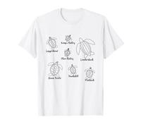 Save Our Turtles - Espèces de Tortues de mer pour Les Amateurs de Tortues de mer T-Shirt