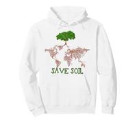 Save Soil Support Sadhguru pour sauver nos vies Nice Earth Day Sweat à Capuche