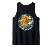 Save The Bees Plant Tree Clean The Seas Débardeur