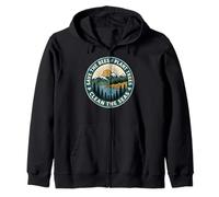 Save The Bees Plant Tree Clean The Seas Sweat à Capuche