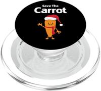 Save The Christmas Carotte PopSockets PopGrip pour MagSafe
