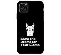 Save The Drama Lama Funny Saying for Fans Design Coque pour iPhone 11 Pro Max
