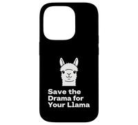 Save The Drama Lama Funny Saying for Fans Design Coque pour iPhone 14 Pro