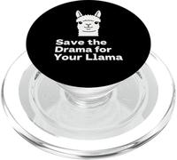 Save The Drama Lama Funny Saying for Fans Design PopSockets PopGrip pour MagSafe