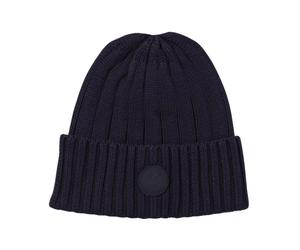 Save The Duck - Bonnet côtelé bleu - Homme - Accessoires - Bleu - Taille: ONE Size