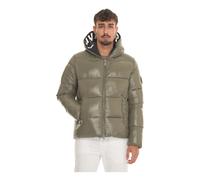 Save The Duck - Edgard Veste Harrington à capuche - Homme - Vestes - Vert - Taille: 2XL