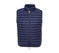 SAVE THE DUCK Gilet 'Adam' bleu marine / orange, Taille 4XL