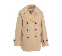Save The Duck - Trench Évasé avec Détails du Logo - Femme - Manteaux - Beige - Taille: 38 FR
