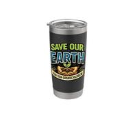 Save The Earth for Our Kids | Cadeau de conservation du Jour de la Terre Gobelet isotherme en acier inoxydable double paroi