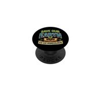 Save The Earth for Our Kids | Cadeau de Conservation du Jour de la Terre PopSockets PopGrip Adhésif