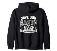 Save The Earth for Our Kids | Cadeau de Conservation du Jour de la Terre Sweat à Capuche