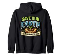 Save The Earth for Our Kids | Cadeau de Conservation du Jour de la Terre Sweat à Capuche