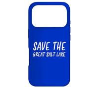 Save The Great Salt Lake Utah Water Conservation Toxic Dust Coque pour iPhone 17 Pro