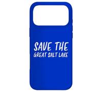 Save The Great Salt Lake Utah Water Conservation Toxic Dust Coque pour iPhone 17 Pro Max