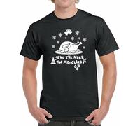 Save The Neck for Me Clark Mens T Shirt Funny Christmas Movie Vacation