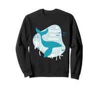 Save The Ocean Keep The Sea Plastic Free - Amoureux des orques Sweatshirt
