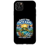 Save The Oceans - Tortue, Dauphin, Baleine, Conservation de l'océan Coque pour iPhone 11 Pro Max