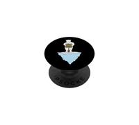 Save The Planet Ours Polaire sur la banquise PopSockets PopGrip Adhésif