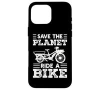 Save The Planet Ride A Bike Cargo Vélo Cargo Vintage Coque pour iPhone 16 Pro Max