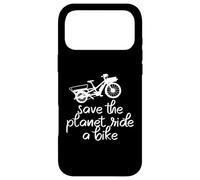Save The Planet Ride A Bike Cargo Vélo Cargo Vintage Coque pour iPhone 17 Pro Max