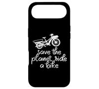Save The Planet Ride A Bike Cargo Vélo Cargo Vintage Coque pour iPhone Air