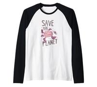 Save The Planet Tortue Terre Changement Climatique Réchauffement Climatique Manche Raglan