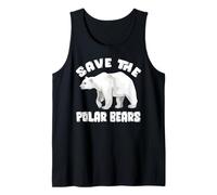 Save The Polar Bears Species Conservationnist Débardeur