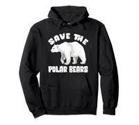 Save The Polar Bears Species Conservationnist Sweat à Capuche