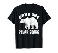 Save The Polar Bears Species Conservationnist T-Shirt