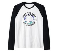 Save The Reef Eat Lionfish Manger Poisson-Lion Récif Plongée Manche Raglan