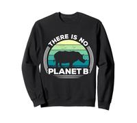 Save The Rhinos There is No Planet B Journée de la Terre Sweatshirt