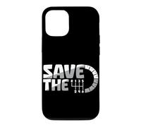Save The Stick Transmission Manuelle Trois pédales Car Guy Coque pour iPhone 12/12 Pro