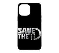 Save The Stick Transmission Manuelle Trois pédales Car Guy Coque pour iPhone 13 Pro Max
