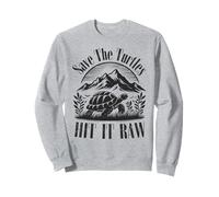 Save the Turtles Hit It Raw Sweatshirt