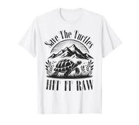Save the Turtles Hit It Raw T-Shirt